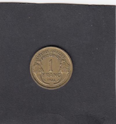 Beschrijving: 1 Franc  